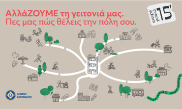 Πρόγραμμα διαβουλεύσεων “Ανοιχτή Γειτονιά 15 λεπτών”